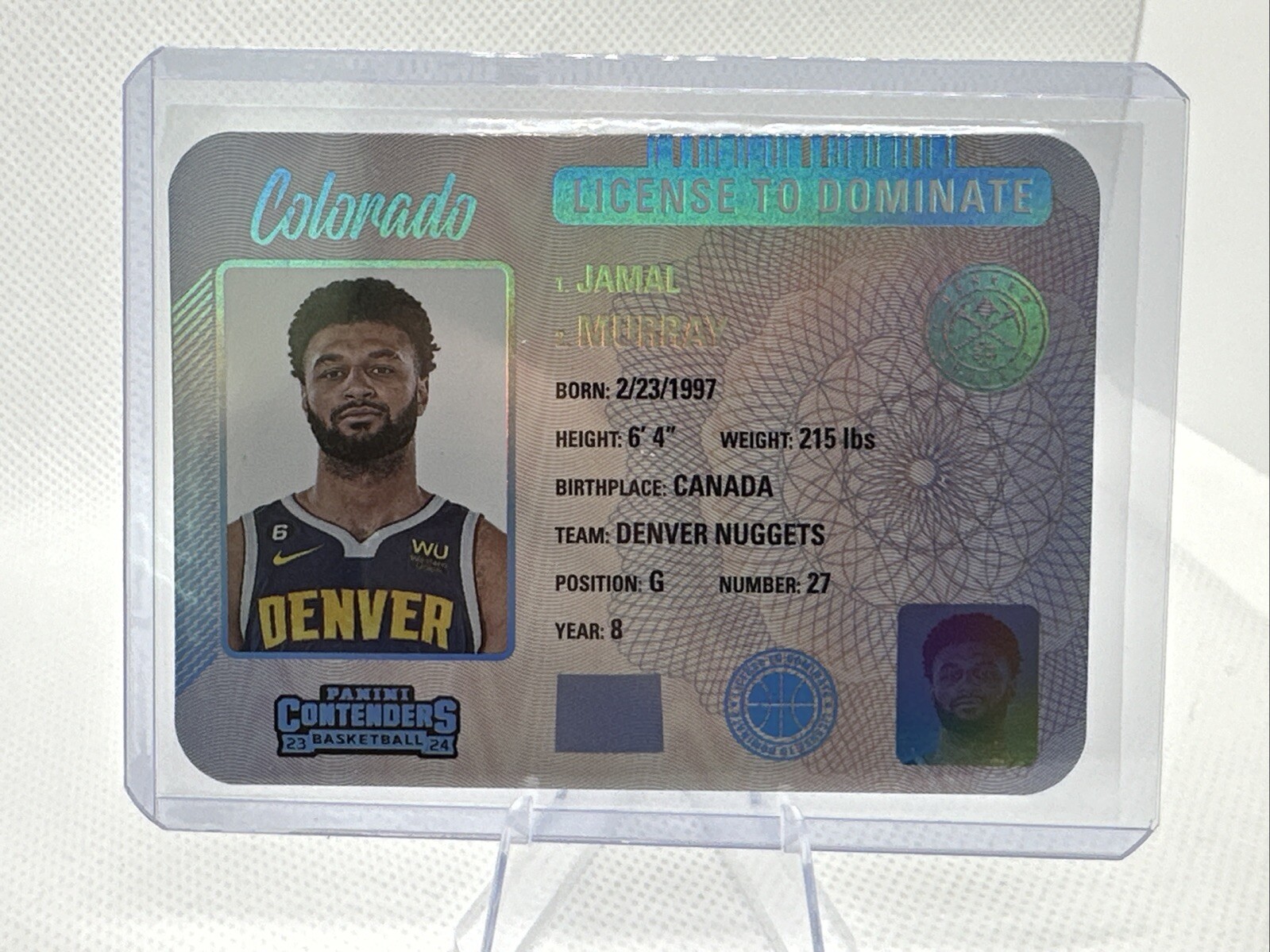 2023-24 Contenders - License To Dominate - Jamal Murray - Nuggets