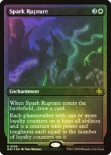 MTG FOIL Spark Rupture Foil Etched  - March of the Machine: The Aftermath #105