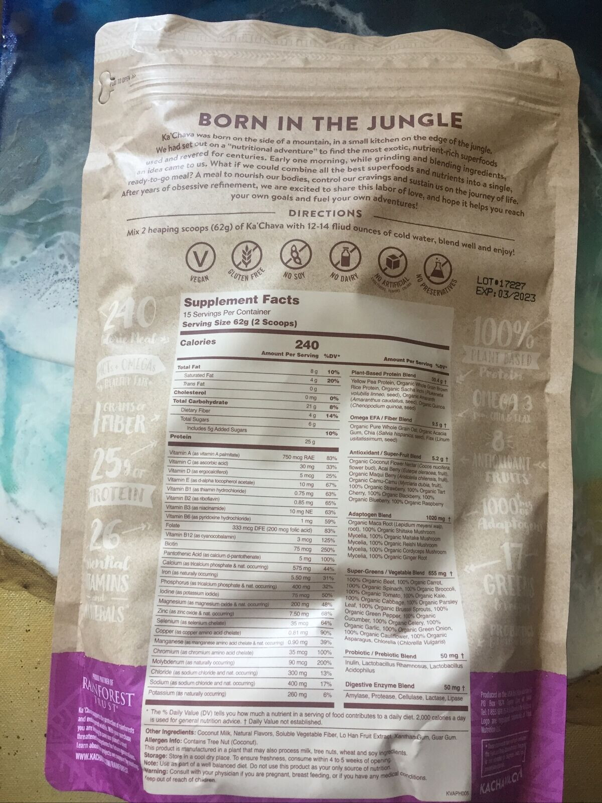 Ka'chava Coconut Acai Recipes Find Vegetarian Recipes