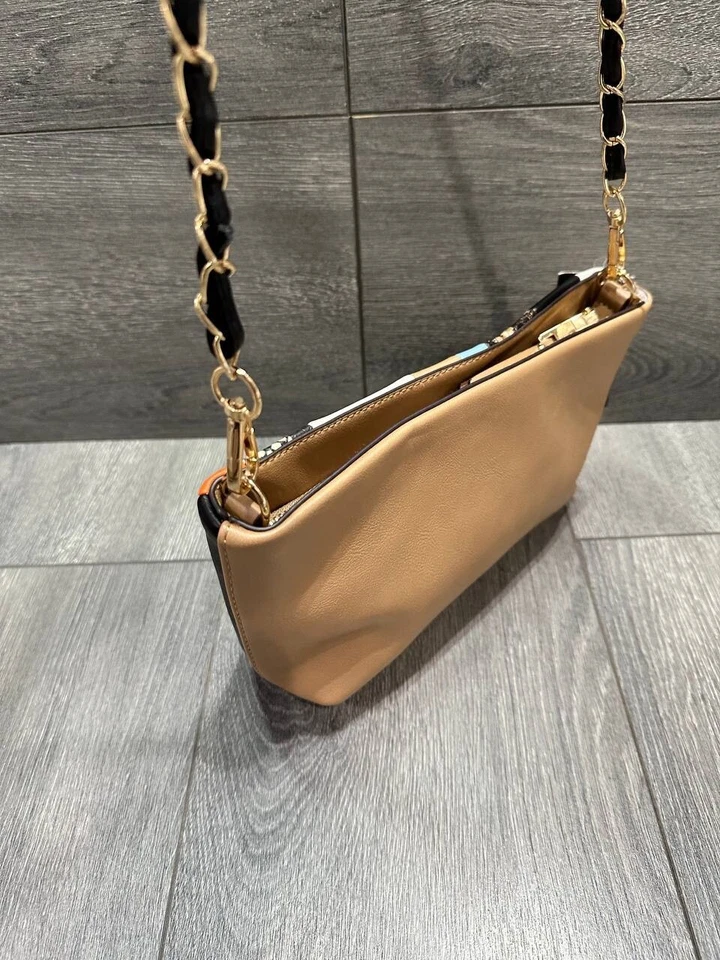 Inc Mujer Clásico Mini Bolso con Cadena Estampado Multicolor B000254 Foto 3 de 4