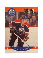 Excellent: Vintage 1990-91 PRO SET Kevin Lowe Edmonton Oilers Trading Card