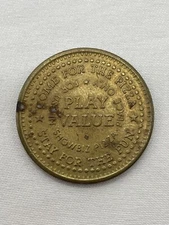 Vintage Showbiz Pizza Place Token - "OC" Mintmark