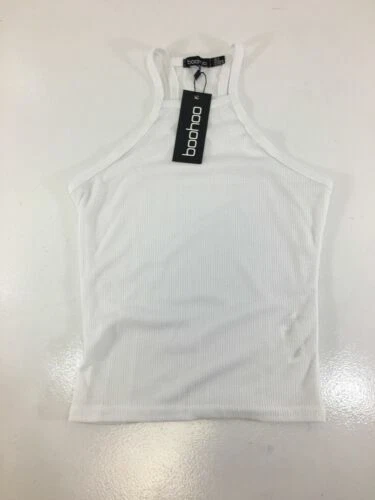 Tops ropa deportiva para mujer blanco Boohoo