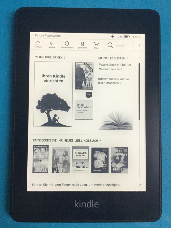 Kindle Paperwhite (10. Gen) - 8GB, WIFI, 6" Display  - MIT Werbung - TOP -- - Bild 4 von 4