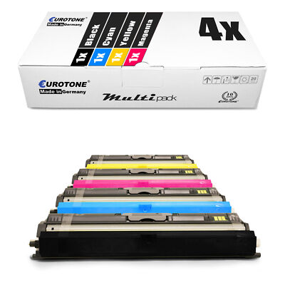 4X Eurotone ECO Toner For OKI C-130-N MC-160-N C-110