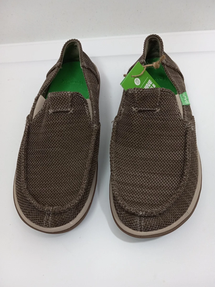 SANUK VAGABOND TRIPPER MESH SIDEWALK SURFER SHOES,US Men's sz 7 NEW