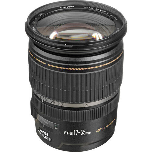 Canon EF-S 17-55mm f/2.8 IS USM Zoom Lens - 1242B002 - Picture 1 of 6