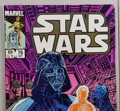 1983 VINTAGE MARVEL STAR WARS COMIC BOOK ISSUE 76 SW6 - Picture 2 of 4