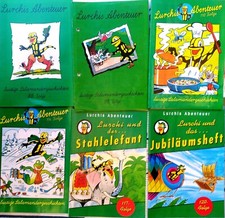 Lurchis Abenteuer, Comic Heft, Salamander, Folge 86, 96, 110, 114, 117, 120