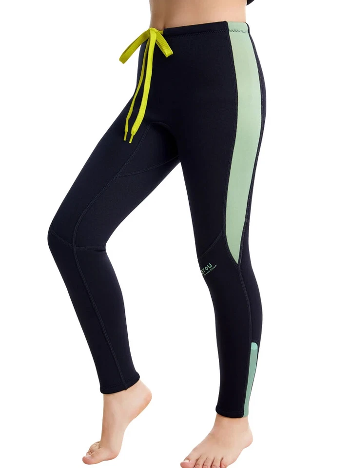 Traje de baño de neopreno de dos piezas para niños, traje de baño profesional para niños y niñas Foto 4 de 4