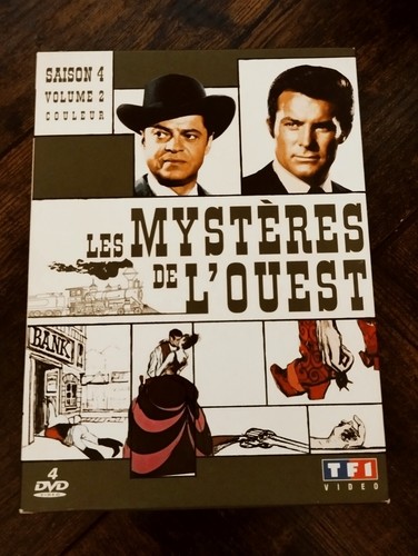 Boîte Vide James West – Marx Action Figure, Les Mystères De L'Ouest, 1963
