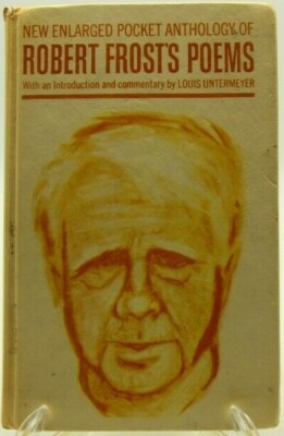 New England Pocket Anthology of Robert Frost's Poems Rare 1964 Hardback Format