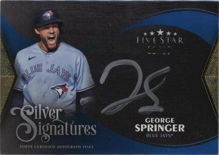 2024 Topps Five Star - George Springer #SS-GS - 1 of 1