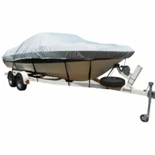 Carver 79005 Flex-Fit 20'-22' L x 102" W Haze Gray For Runabout Boat Cover