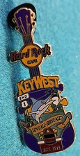 KEY WEST V13 CITY TEE GUITAR BLUE MARLIN US ROUTE 1 ROAD SIGN Hard Rock Cafe PIN