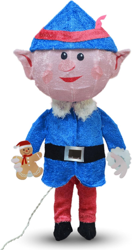 24" Boy Elf Outdoor Rudolph Christmas Decorations - Picture 10 of 11