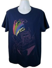 Official Lootwear Dreamworks Voltron Five Lions Blue Tshirt Size Size Large