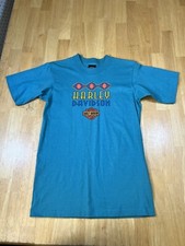 Vintage Harley Davidson Graphic Short Sleeve T-Shirt Made in USA Size Youth L