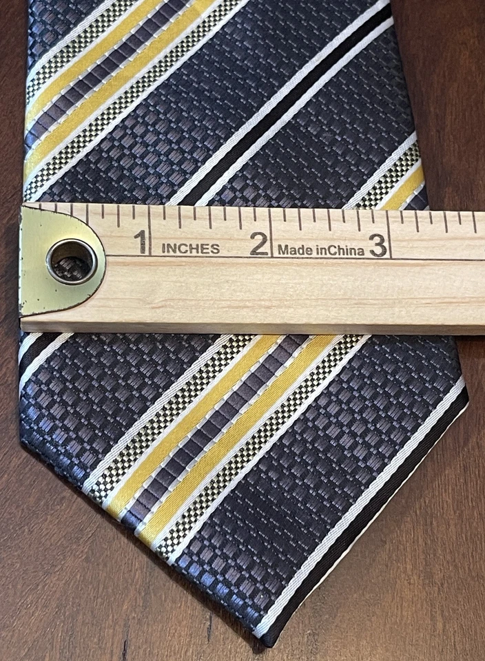 品牌 Q 100% 超细纤维男式领带中国制造 — 第 4/4 张图片