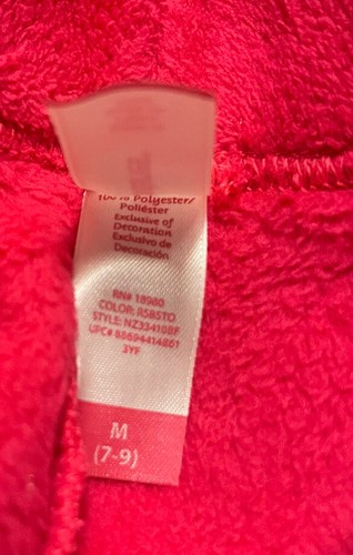 No Boundaries Girl’s Peace Sign Red Shorts Size Medium (7-9) - Picture 4 of 5