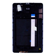 LCD Frame Assembly for Samsung Galaxy Tab E 9.6 White Replacement Tablet Part
