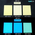 Luminlay VGT-4555 green 45mm*55mm*2mm  glow in the dark dot plate