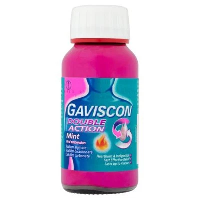 GAVISCON DOUBLE ACTION MINT ORAL SUSPENSION - 150ML