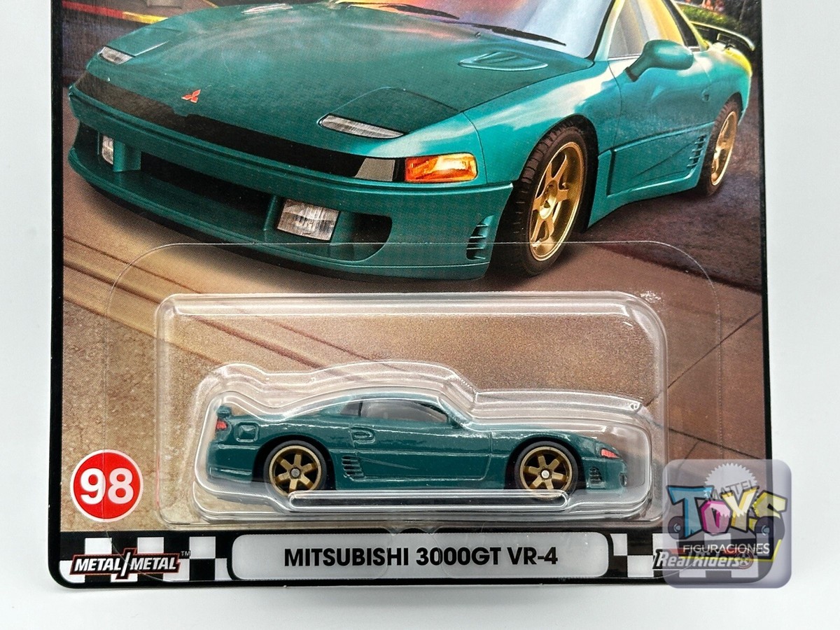 Hot Wheels #98 Boulevard Series Green Mitsubishi 3000GT VR-4