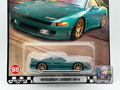 Hot Wheels #98 Boulevard Series Green Mitsubishi 3000GT VR-4