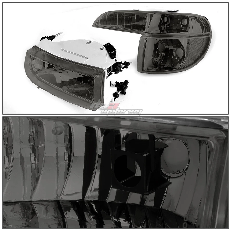 FARO ESQUINERO TRANSPARENTE CARCASA AHUMADA + BOMBILLA LED 6000K + PAR DE VENTILADORES APTO 95-01 EXPLORER Foto 4 de 4