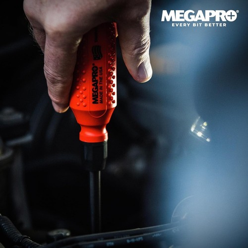 Megapro 151TP - Tamperproof 15-in-1 Multi-bit Screwdriver (Black/Red) Fast Ship - Picture 24 of 24