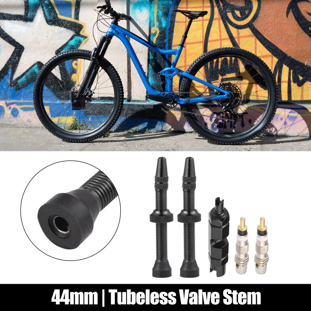 Tubeless mountain hotsell bike valve stem