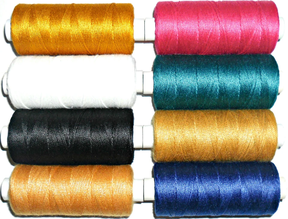 TOP QUALITY 30'S JEAN REPAIR THREAD, POLY/COTTON, 180MTR SPOOL, VARIOUS COLOURS - Image 2 of 2