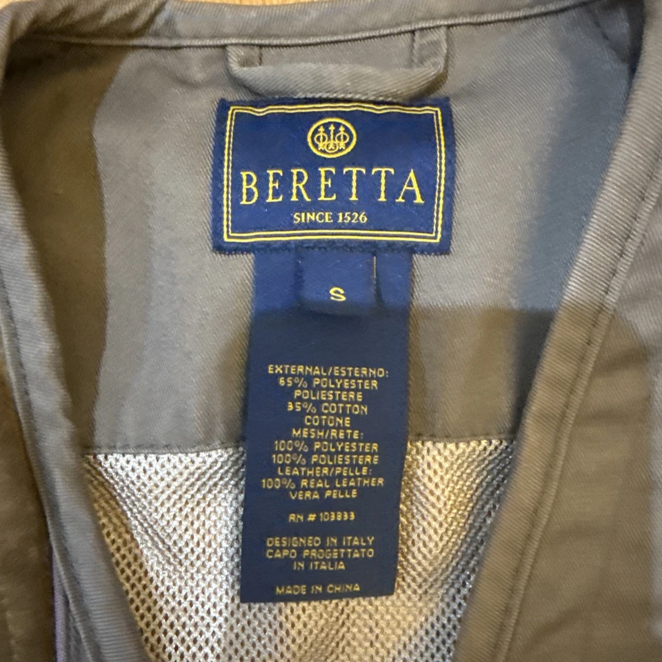 Beretta Women's Uniform Pro Vest Size Small S Gray/Lavender Recoil Pad - Image 2 of 4