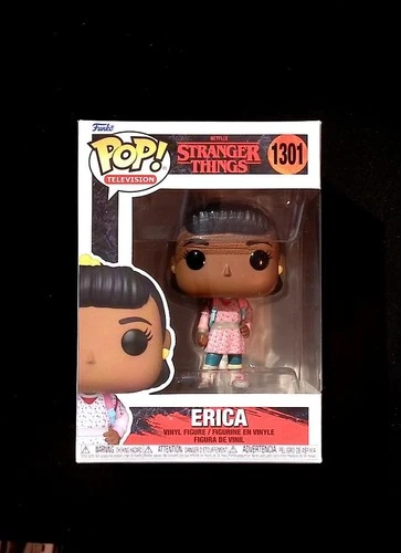 Erica Funko Pop! 1301 Stranger Things 80s D&D Demogorgon Vecna in Protector
