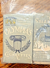 GAG JOKE FAKE PARTY FAVORS CIGARETTES SIX PACKS IN PACKAGE TRUE VINTAGE COUGH  