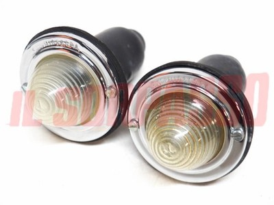 Original Carello Appia 1 Series Front Turn Signal Lights + Launch Caps