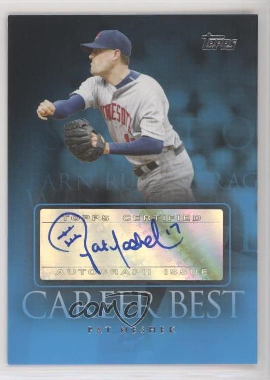 Pat Neshek #CBA-PN 2009 Topps Baseball Career Best Autographs