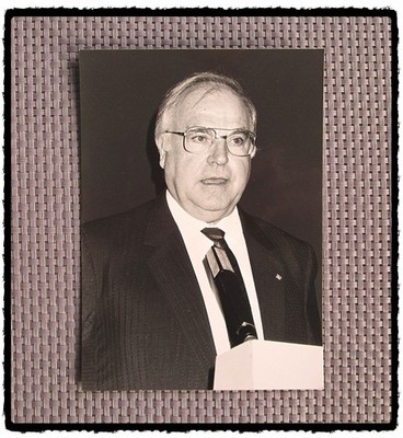 Altes Original Groß-Foto: HELMUT KOHL 1989 auf Handwerksmesse München - TOP !