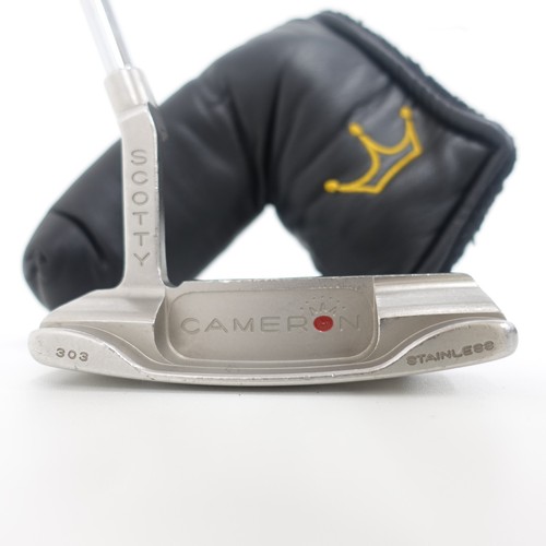 SCOTTY CAMERON STUDIO STAINLESS NEWPORT BEACH 35in Putter RH With H/C