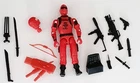 GI JOE CUSTOM Black Major BM Vintage Style RED NINJA Snake Eyes Action Figure