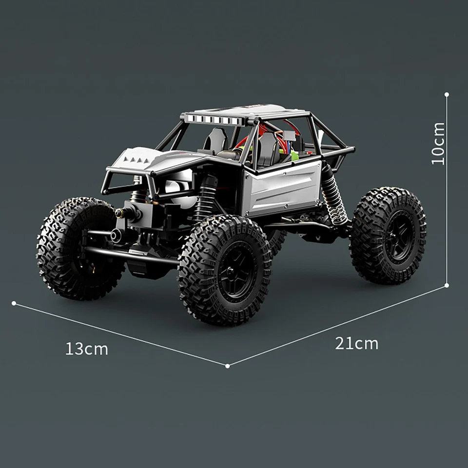 1/18 4*4 RC Climbing Off Road Vehicle RTR Rock Crawler C8808 370 Brushed Motor - Image 4 of 4