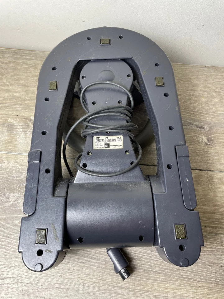 Volante de corrida vintage autêntico hiper 64 ASCII para Nintendo 64 N64 - Imagem 3 de 4