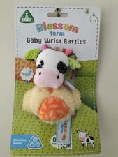 ELC Blossom Farm Baby Wrist Rattle Set for Babies & Toddlers. Brand New.
