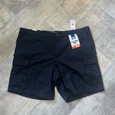 Men s Dockers Big tall Cargo Shorts, Black, Size 48 Moisture Wickening