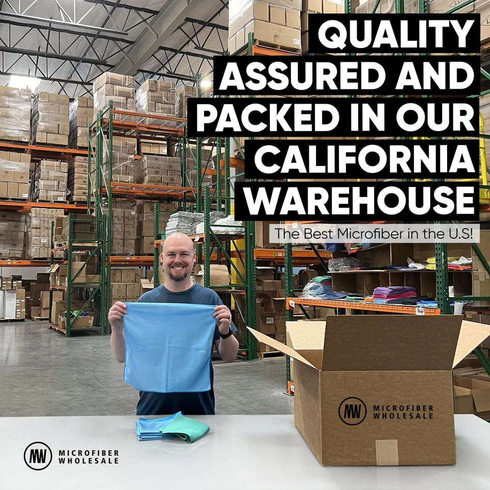 Microfiber Glass Cleaning Cloths | Streak Free Windows & Mirrors | Lint Free - Изображение 4 из 4