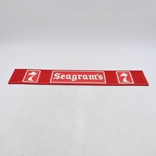 Seagram's 7 Rubber Bar Runner Spill Drip Mat