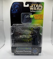 Star Wars Power of the Force Emperor Palpatine Figure Electronic Power Fix NIB