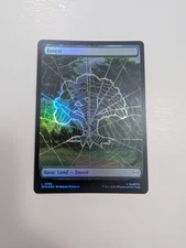MTG - Forest 0193 (Foil) - Marvel's Spider-Man NM/M Condition