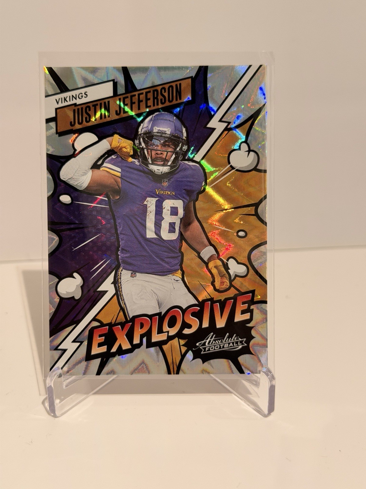 2023 Panini Absolute - Explosive Justin Jefferson #29